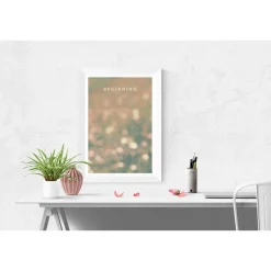 Lettering Poster mit dem Schriftzug 