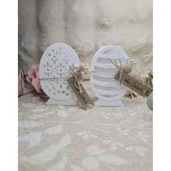 Leuchtendes Osterei aus Raysin – Handgemachte Frühlingsdeko mit LED-Licht