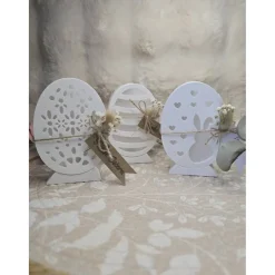 Leuchtendes Osterei aus Raysin – Handgemachte Frühlingsdeko mit LED-Licht