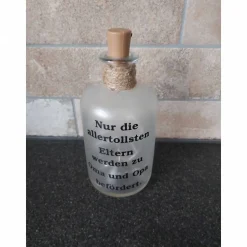 Leuchtflasche LED Oma und Opa