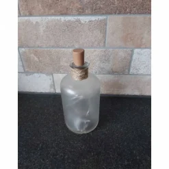 Leuchtflasche LED Wunschtext