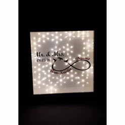 Leuchtrahmen, Rahmen beleuchtet Mr. & Mrs.