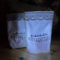 Lichterbeutel zauberhafte Winterzeit