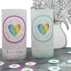 Lichthülle zur Kommunion - Jesus hat ein Herz für mich (2)