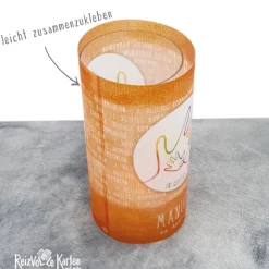 Lichthülle zur Kommunion - In Gottes Hand geborgen