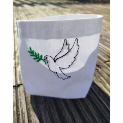 Lichtsäckchen Friedenstaube