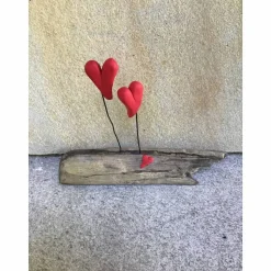 Liebe auf Treibholz, Herzen auf Schwemmholz