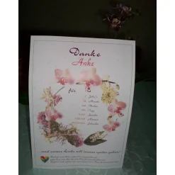 Liebesgrüße "Danke..."  - nicht nur zum Valentinstag