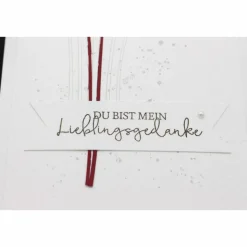 Liebeskarte, Karte zum Valentinstag, Grußkarte für deinen Herzensmensch