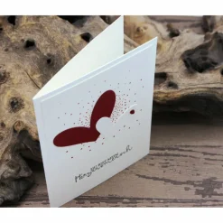Liebeskarte, Karte zum Valentinstag, Grußkarte für deinen Herzensmensch