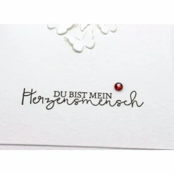 Liebeskarte, Karte zum Valentinstag, Grußkarte für deinen Herzensmensch