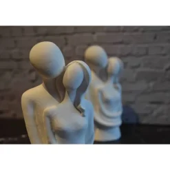 Liebespaar Hochzeit Gips