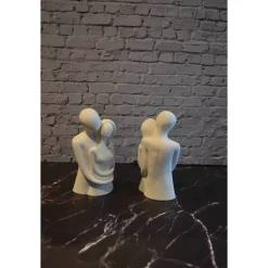 Liebespaar Hochzeit Gips