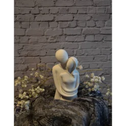 Liebespaar Hochzeit Gips