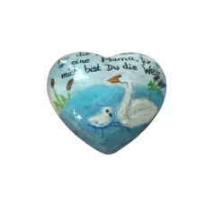 Liebevolle Umarmung - Ein Stein für die beste Mama zum Muttertag