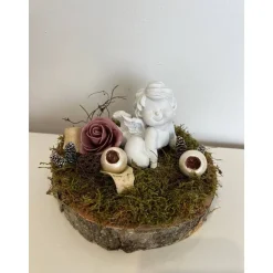 Liebevolles Grabgesteck