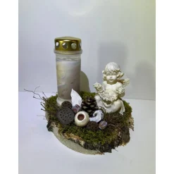 Liebevolles Grabgesteck Grabschmuck Grabdeko