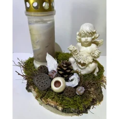 Liebevolles Grabgesteck Grabschmuck Grabdeko