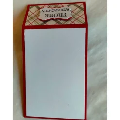 Liftkarte, Geldgeschenkverpackung, Geldscheinverpackung, Gutscheinverpackung für Weihnachten