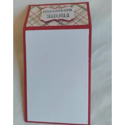 Liftkarte, Geldgeschenkverpackung, Geldscheinverpackung, Gutscheinverpackung für Weihnachten