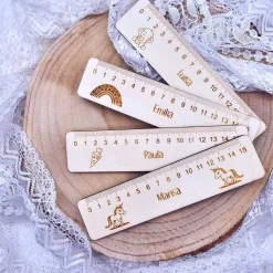 Lineal mit Namen | Geschenk Schulanfang | Mitgebsel Kindergeburtstag | personalisiertes Geschenk | Schulkind 2024