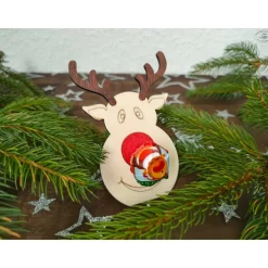 Lolli-Halter „Rentier“ / Lutscher-Halter