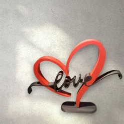 LOVE Schriftzug 3D Druck – Umweltfreundliches Valentinstagsgeschenk aus Bio PLA