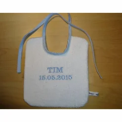 Lätzchen für's Baby individualisiert, Geschenk zur Geburt, Taufe