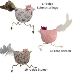lustige Hühner  Frühjahrs-Deko