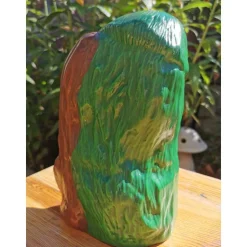 Lustiger Waldschrat aus Keramik