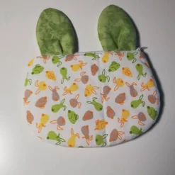 Lustiges Hasen- Täschchen mit Reißverschlussfach
