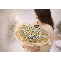 Luxus Pralinenstrauß – Individuelles Geschenk – Handgemacht - Geschenkidee - individuell