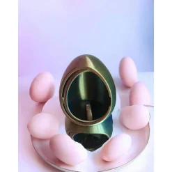 Magische Osterei Deko – Schimmerndes Überraschungsei aus PLA – Gadget & Geschenkidee für Oster Fans – 10cm / 15cm / 20cm