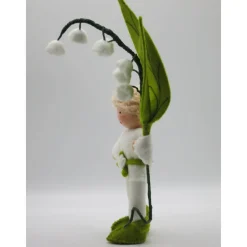 Maiglöckchen Junge - Jahreszeitentisch - Waldorf Art - handgefertigte ,einzigartige Blumenkinder - Art.Nr.FR6