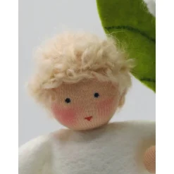 Maiglöckchen Junge - Jahreszeitentisch - Waldorf Art - handgefertigte ,einzigartige Blumenkinder - Art.Nr.FR6