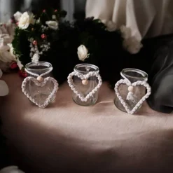 Makramee-Herzen – Handgefertigte Deko, Geschenkanhänger  Hochzeitsdeko