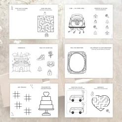 Malbuch digital | Hochzeit Unterhaltung für Kinder | personalisierbar | Mal - & Aktivitätenbuch | PDF