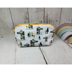 Mappe/Kosmetiktasche Krokodil in 3 Größen – Federmäppchen & Stiftetasche aus