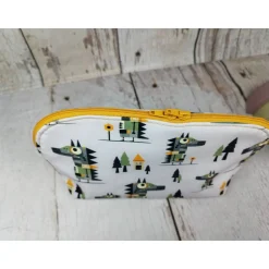 Mappe/Kosmetiktasche Krokodil in 3 Größen – Federmäppchen & Stiftetasche aus