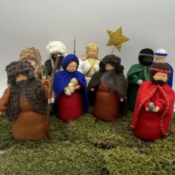 Maria - Jesuskind - groß - Jahreszeitentisch - Krippenfiguren  - Winter - Weihnachten