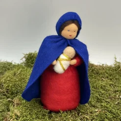 Maria - Jesuskind - groß - Jahreszeitentisch - Krippenfiguren  - Winter - Weihnachten