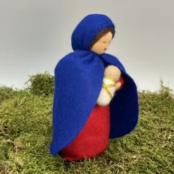 Maria - Jesuskind - groß - Jahreszeitentisch - Krippenfiguren  - Winter - Weihnachten