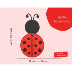 Marienkäfer basteln | Bastelset | Marienkäfer aus Papier basteln | Marienkäfer basteln | Marienkäfer als Glücksbringer