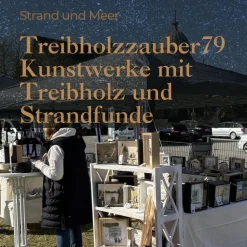 Maritime Deko Holzhäuschen Rügen – Handgemachte Treibholz Deko als Geschenk Lieblingsmensch