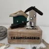Maritime Deko Häuser Handmade aus Treibholz – Unikat Tischdeko & Geschenk