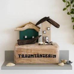 Maritime Deko Häuser Handmade aus Treibholz – Unikat Tischdeko & Geschenk