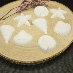 Maritime Schätze: Handgefertigte Muschel-Deko aus Raysin