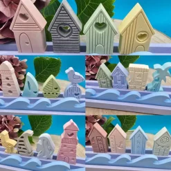 Maritime Steckerchen – Handgemachte Deko in Pastell zum Sammeln & Kombinieren