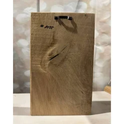 Maritimes Holzschild Eiche massiv mit Leuchtturm & Spruch – Maritime Deko Handmade