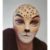 Maske, Gepard, Leopard, handbemalt, Tiermaske, Pappmache
